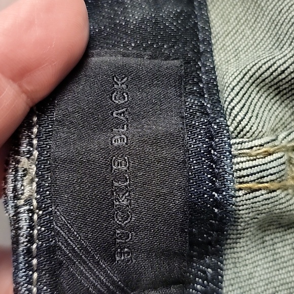 Buckle Black Skinny Jeans Size 34x32 - Picture 2 of 12
